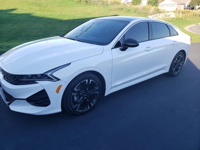 Kia K5 window tint by ADL Custom Tint