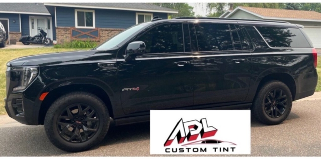 GMC Yukon AT4 window tint by ADL Custom Tint