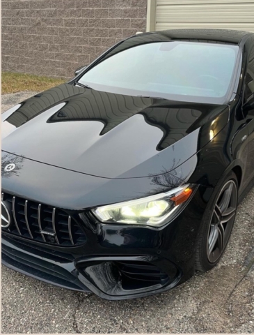 Mercedes-AMG CLA window tint by ADL Custom Tint