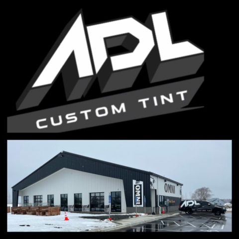 Omni Building window film by ADL Custom Tint