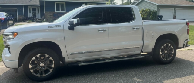 Silverado High Country window tint by ADL Custom Tint